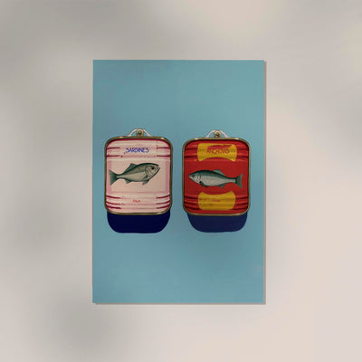 Anchovy and Sardine Art Print – UV-Resistant Fine Art Print