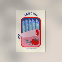 Sardine in Tomato Sauce – Fine Art Print | Italian Design | UV Resistant — Ansicht 3