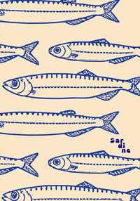 Sardine Sardine Sardine – Fine Art Print Pop Art Design UV-Resistant — Ansicht 4
