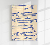 Sardine Sardine Sardine – Fine Art Print Pop Art Design UV-Resistant — Ansicht 1