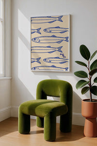 Sardine Sardine Sardine – Fine Art Print Pop Art Design UV-Resistant — Ansicht 2