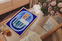 Sardines Blue – Fine Art Print Pop Art Design UV-resistant — Ansicht 2