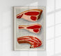 Beef 3 Pieces Steak Poster – Art Print by Patroa Studio