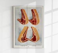 Beef 4 Pieces II Meat – Art Print Berlin — Ansicht 1