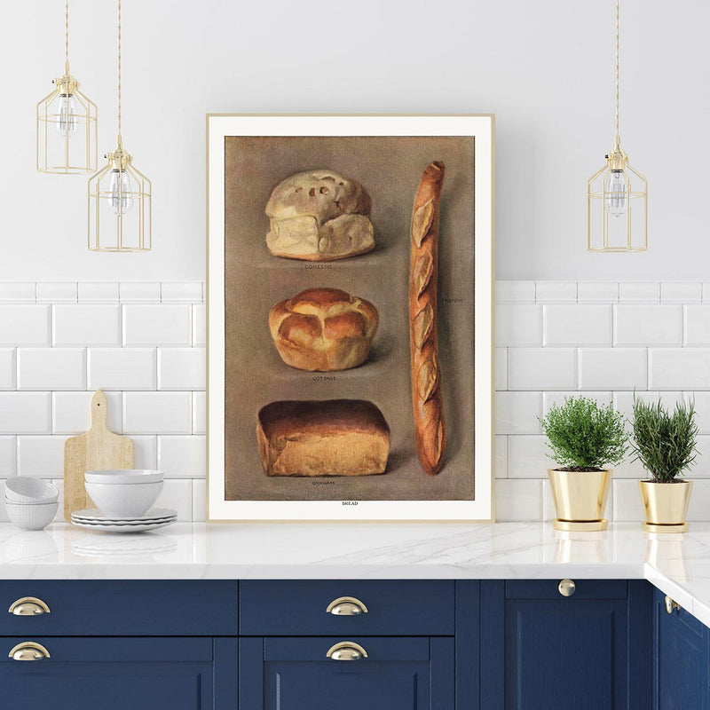 Bread Varieties I Vintage Poster – Patroa Studio — Ansicht 2