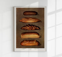 Vintage Chart of Breads II – Kunstdruck Berlin — Ansicht 1