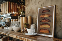 Vintage Chart of Breads II – Kunstdruck Berlin — Ansicht 2