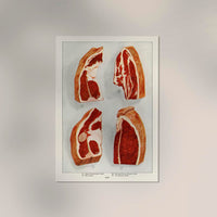 Beef 4 Pieces Poster – Art Print on Archival Paper — Ansicht 3