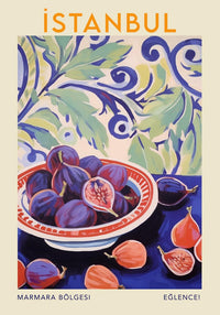 Istanbul Travel Food Poster – Illustration Patroa Studio — Ansicht 4