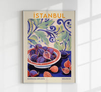 Istanbul Travel Food Poster – Illustration Patroa Studio — Ansicht 1