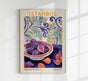 Istanbul Travel Food Poster – Illustration Patroa Studio