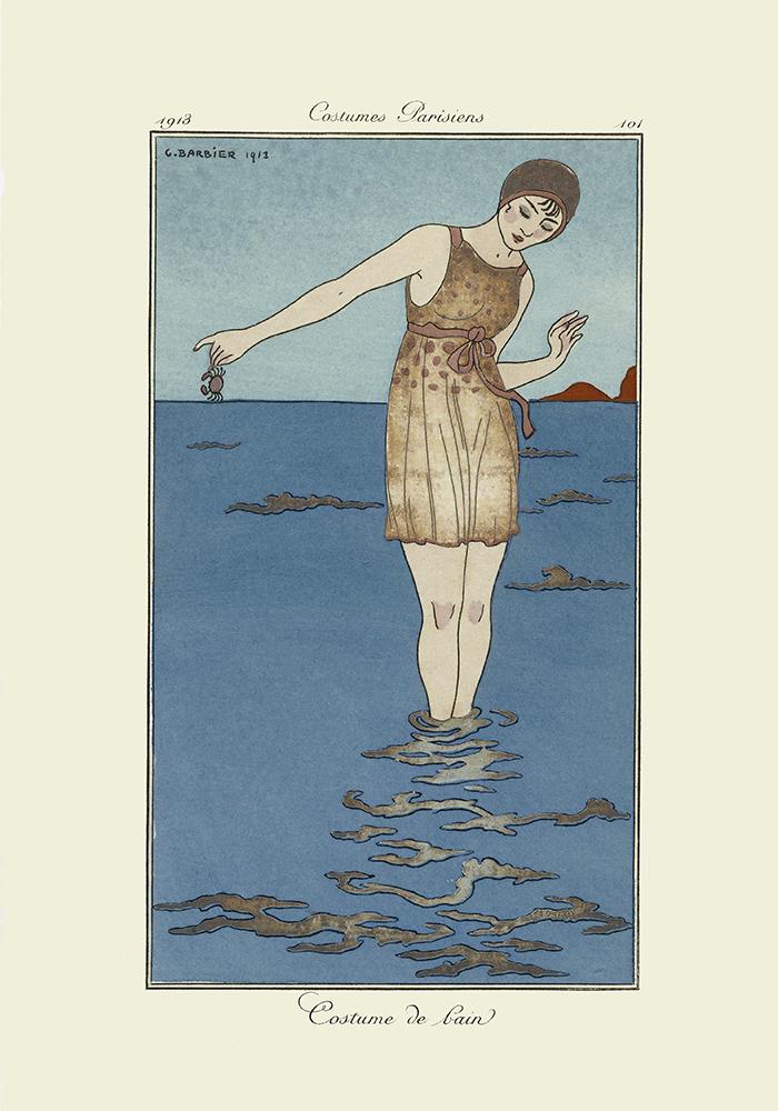 Vintage Swimsuit Poster – Patroa Studio Art Print — Patroa Studio