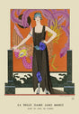 La Belle Dame Sans Merci Vintage Poster – Kunstdruck Art Deco Barbier
