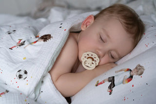 Kinderbettwäsche „Fussball Deutschland“ – Musselin oder Satin | OEKO‑Tex | Handgefertigt