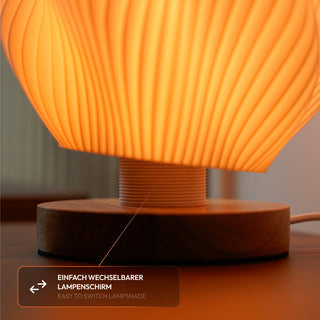 Cora | 3D-printed lamp | Sculptural design &amp; warm light