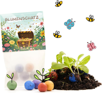 10x5 flower marbles in a bag – Floral treasure by Die Stadtgärtner — Ansicht 2