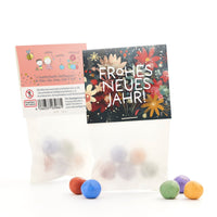 10x5 flower marbles in a sachet "Happy New Year" - handmade seed bombs — Ansicht 3