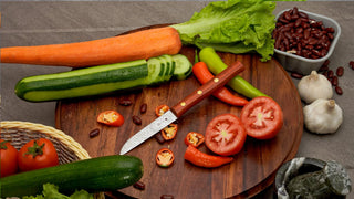 Herder Gemüsemesser | Zöppken Style | Premium Holzgriff & Lasergravur