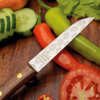 Herder Gemüsemesser | Zöppken Style | Premium Holzgriff & Lasergravur