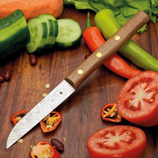 Herder Gemüsemesser | Zöppken Style | Premium Holzgriff & Lasergravur