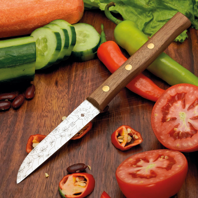 Herder Gemüsemesser Zöppken Style – Premium Holzgriff Handgefertigt Solingen — Ansicht 63