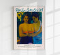 Two Tahitian Women by Paul Gauguin Exhibition Poster – Art Print Berlin