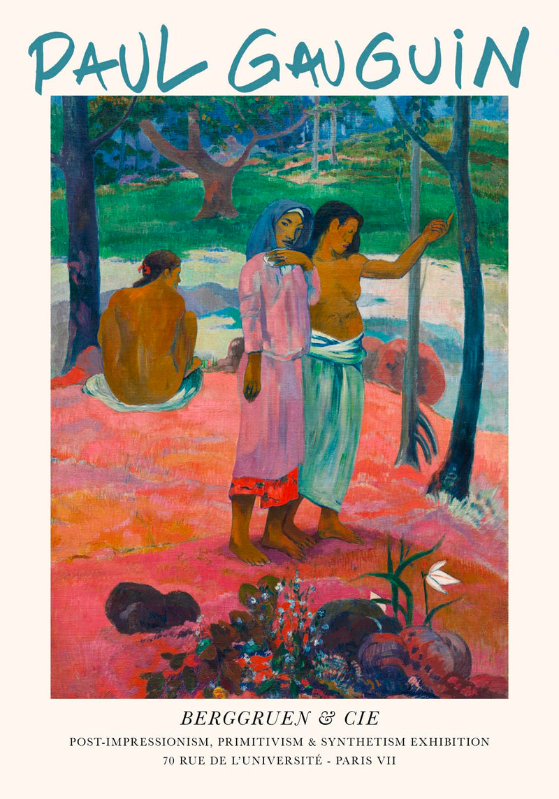 "The Call by Paul Gauguin" Exhibition Poster – Fine Art Print UV-resistant — Ansicht 4