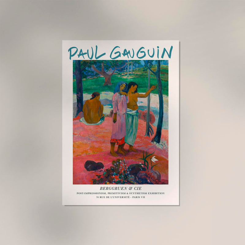 "The Call by Paul Gauguin" Exhibition Poster – Fine Art Print UV-resistant — Ansicht 3