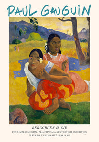When Will You Marry? – Paul Gauguin Exhibition Poster | Fine Art Print | UV-beständig | Premium Galeriequalität — Ansicht 3