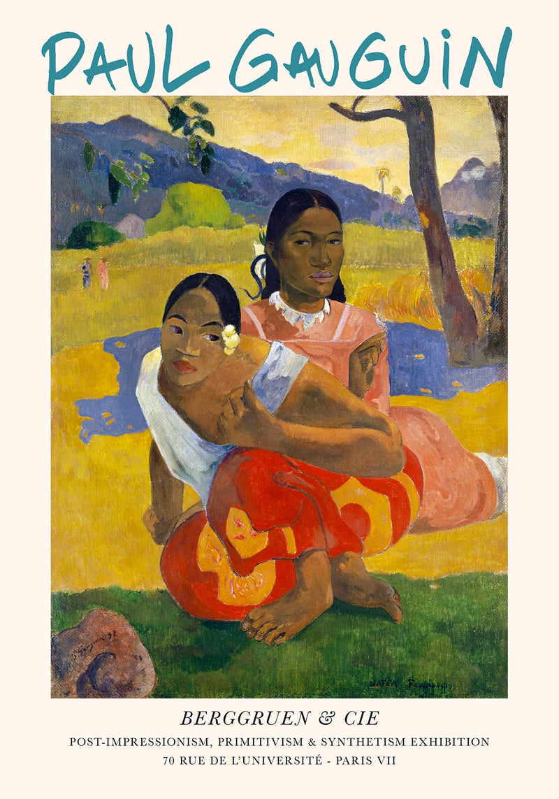 When Will You Marry? – Paul Gauguin Exhibition Poster | Fine Art Print | UV-beständig | Premium Galeriequalität — Ansicht 3