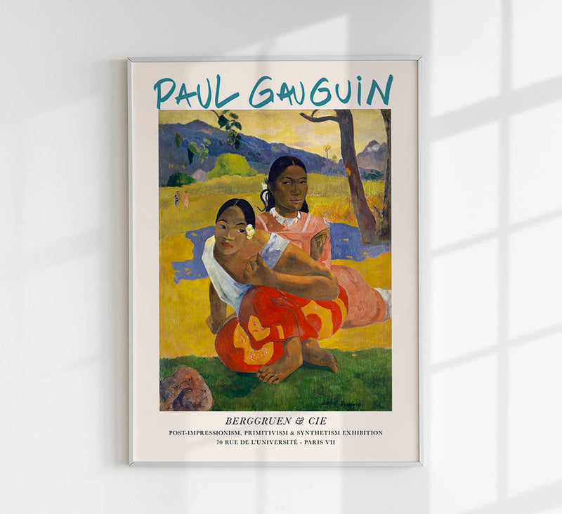 When Will You Marry? – Paul Gauguin Exhibition Poster | Fine Art Print | UV-beständig | Premium Galeriequalität — Patroa Studio