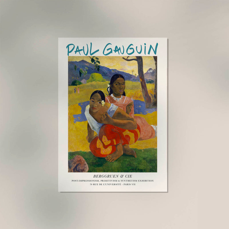 When Will You Marry? – Paul Gauguin Exhibition Poster | Fine Art Print | UV-beständig | Premium Galeriequalität — Ansicht 2