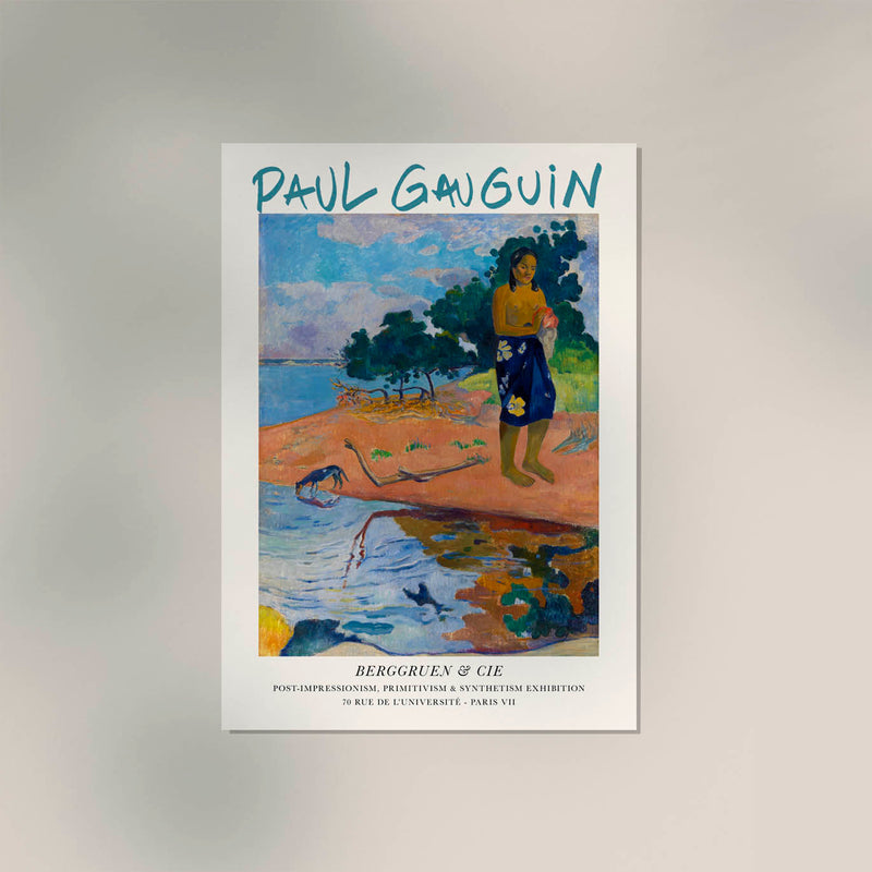 Haere Pape by Paul Gauguin – Fine Art Print UV-Resistant Canvas — Ansicht 2