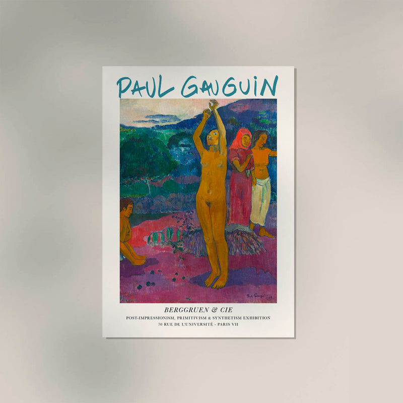 The Invocation – Exhibition Poster by Paul Gauguin | UV-resistant | Premium Art Print — Ansicht 2