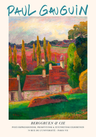 A Farm In Brittany – Paul Gauguin | Fine Art Print | Post-Impressionismus