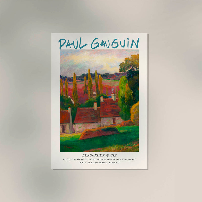 A Farm In Brittany – Paul Gauguin | Fine Art Print Post-Impressionism — Ansicht 2