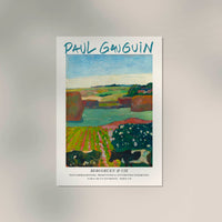 Haystacks in Brittany by Paul Gauguin – Fine Art Print UV-beständig Canvas — Ansicht 2
