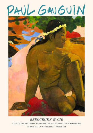 What! Are You Jealous by Paul Gauguin – Fine Art Print | Ausstellungsposter | Postimpressionismus
