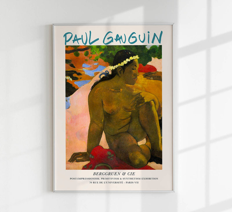 What! Are You Jealous by Paul Gauguin – Fine Art Print Post-Impressionism — Patroa Studio