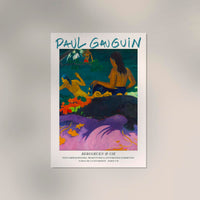 Fatata Te Miti Paul Gauguin Exhibition Poster – Farbenfroh | Exotisch | Symbolträchtig — Ansicht 3