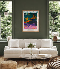 Fatata Te Miti Paul Gauguin Exhibition Poster – Farbenfroh | Exotisch | Symbolträchtig — Ansicht 2