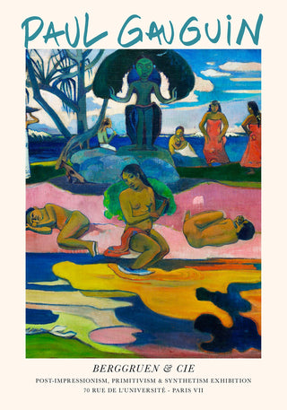 Gauguin Mahana No Atua – Fine Art Poster | Tahiti | Post-Impressionismus