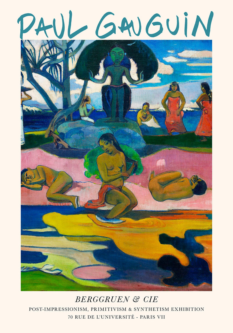 Gauguin Mahana No Atua – Fine Art Poster | Tahiti Post-Impressionism — Ansicht 3