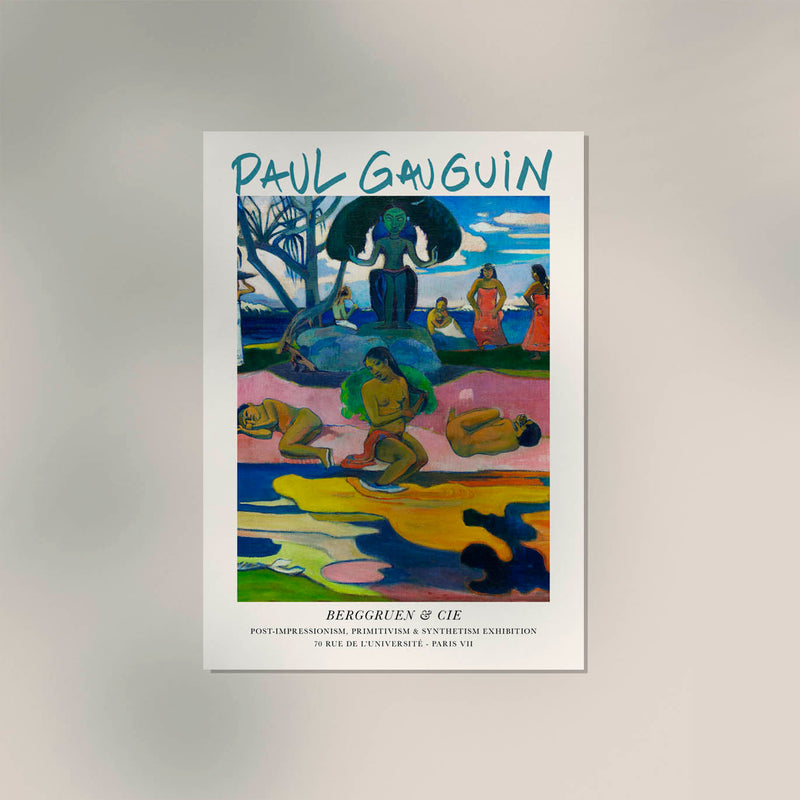 Gauguin Mahana No Atua – Fine Art Poster | Tahiti Post-Impressionism — Ansicht 2