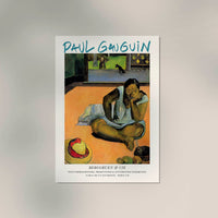 Brooding Woman – Paul Gauguin | Exhibition Poster | Fine Art Print — Ansicht 2