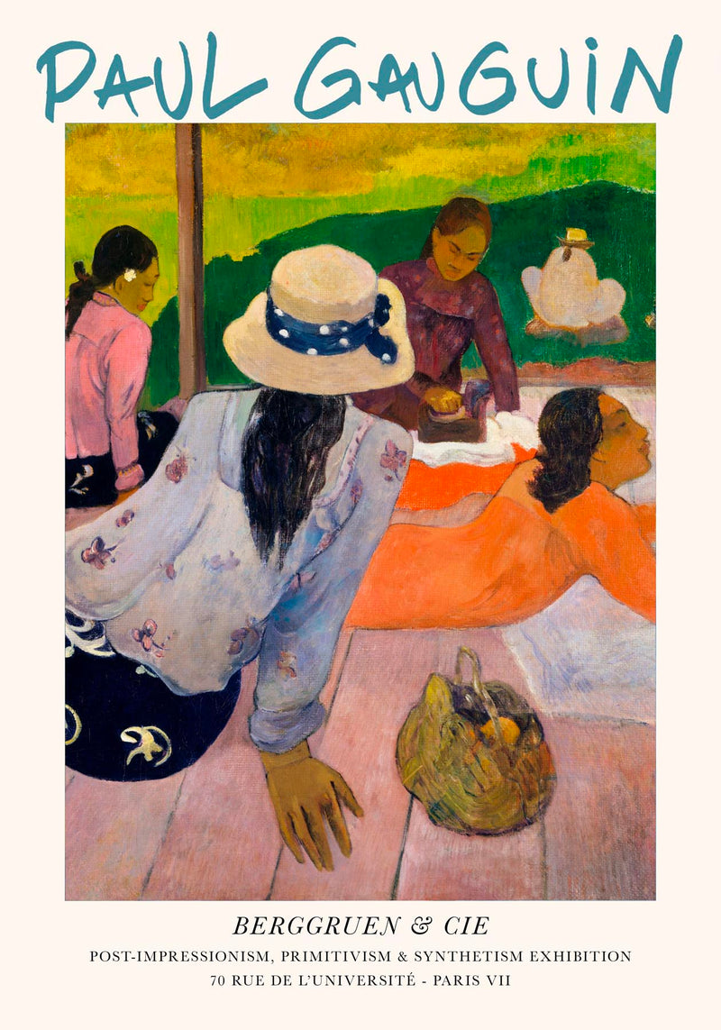 The Siesta by Paul Gauguin – Fine Art Print UV-resistent Canvas — Ansicht 4
