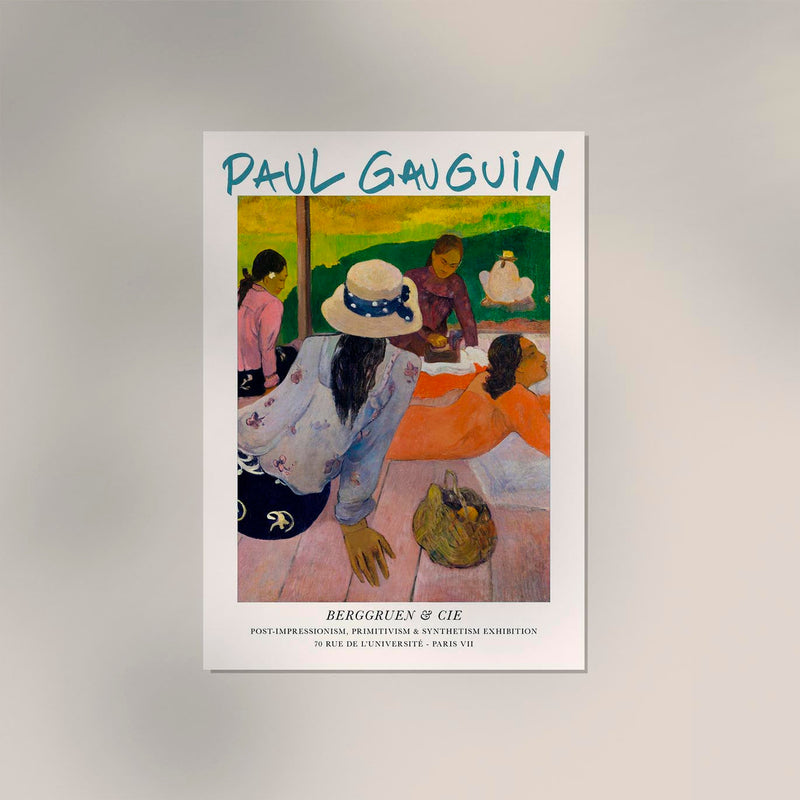 The Siesta by Paul Gauguin – Fine Art Print UV-resistent Canvas — Ansicht 3