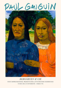 Two Women 1902 by Paul Gauguin Exhibition Poster – Fine Art Print UV-beständig — Ansicht 3
