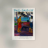 I Raro Te Oviri Exhibition Poster Paul Gauguin – UV-beständiger Kunstdruck Berlin — Ansicht 2