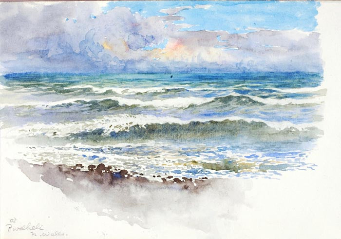In Pwllheli, N. Wales – Kunstdruck von George Elbert Burr — Ansicht 4